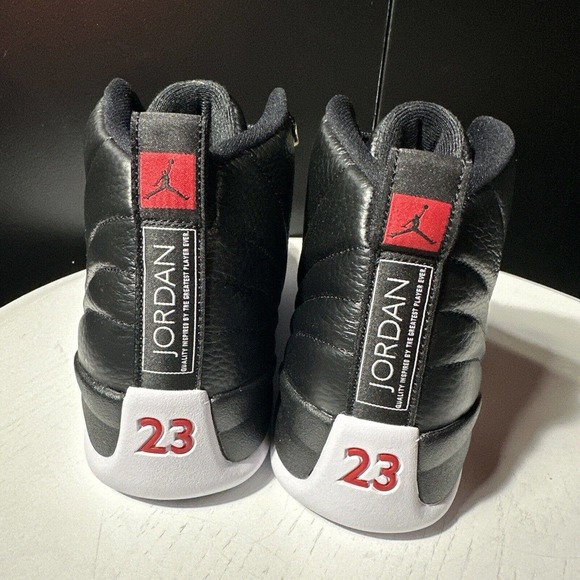 AIR JORDAN MENS Sz 10 RETRO 12 AJ12 PLAYOFF WHITE OG BLACK CT8013-006 NEW main image 6